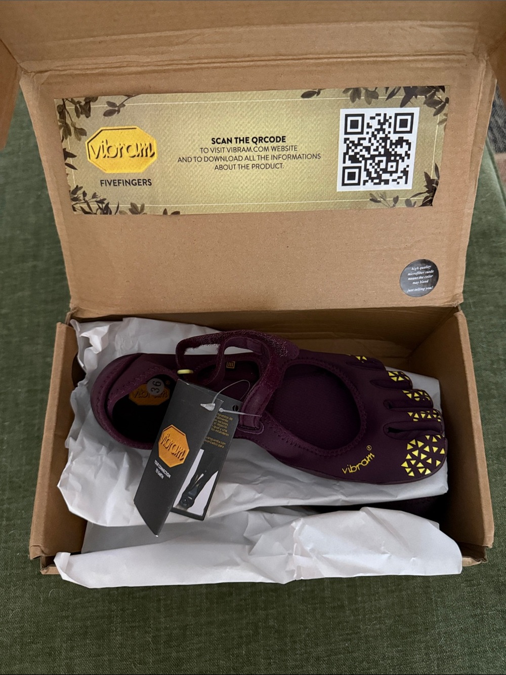 New in Box V-Soul Five Fingers in Fig - Picture 7 of 9